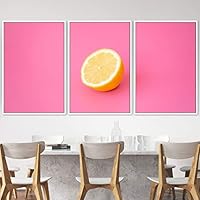3 Piece Framed Canvas Wall Art Colorful Fruit Canvas Prints Home Artwork Decoration for Living Room,Bedroom - 16