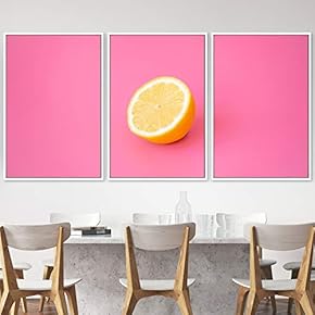 signwin 3 Piece Framed Canvas Wall Art Colorful...