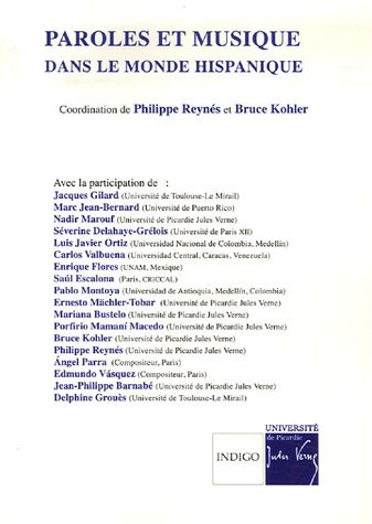 Paroles et musique dans le monde hispanique