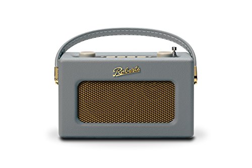 Roberts Revival Uno Compact DAB/DAB+/FM Digital Radio with Alarm, Dove Grey