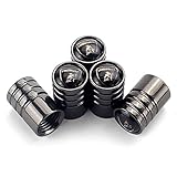 TK-KLZ 5Pcs Chrome Car Wheel Tires Valve Stem Caps for Lamborghini Aventador Huracan Urus LM002 Diablo Murcielago Gallardo Reventon Decorative Accessories