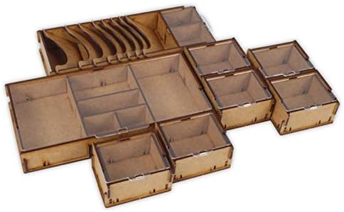 docsmagic.de Organizer Insert for Cyclades Box, Brown