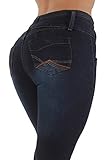 Style LS7-98195MS - Plus Size, Colombian Design, Butt Lift, Skinny Jeans