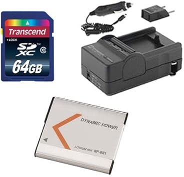Amazon Com Sony Cyber Shot Dsc W810 Digital Camera Accessory Kit Includes Sdnpbn1 Battery Sdm 1515 Charger Ksd64gb Memory Card Camera Photo