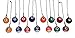WeeZ Industries pool table Billiard Ball CEILING Fan Pull light chain (Assorted Colors)