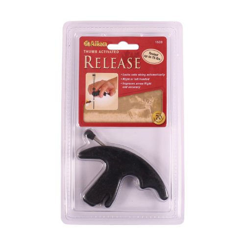 Allen Company Compact Thumb Activated Archery Release, Youth Black