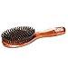 Torino Pro Soft Wave Brush #1140 - By Brush King - Oval Palm/Military with Long Handle 360 Waves Brush