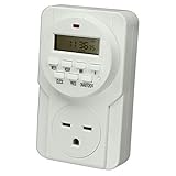 7-Day Digital Programmable Timer - 1 Outlet - 60Hz - 240V - 15A - UltraGROW UG-TR/D1/240