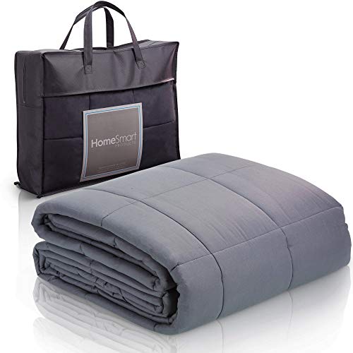 HomeSmart Products King Size Weighted Blankets (15 lbs – Provides Light