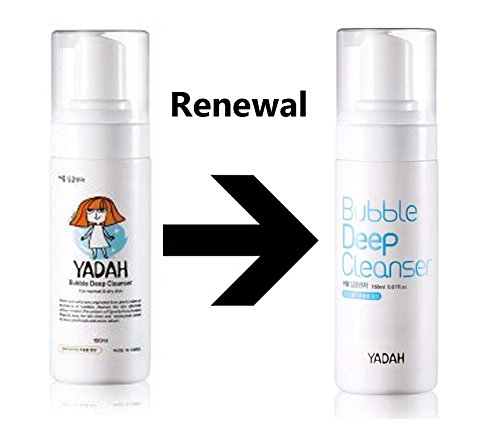 [YADAH] Bubble Deep Foam Cleanser 150ml For All Skin Type Control Pore Blackhead