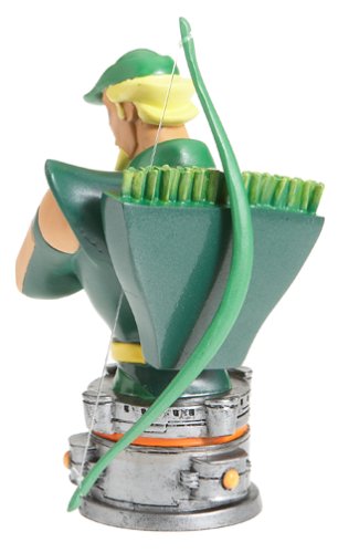 Paperweight Green Arrow with Metalic Paint