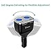 Quick Charge 3.0 Car Charger, CHGeek 80W 12V/24V 2 Socket Cigarette Lighter Splitter+QC3.0 3A+Smart 2.4A Dual USB Port Car Power Adapter for iPhone iPad Android Samsung GPS Dash Cam DVD Player CH08