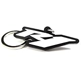 Yamaha YZF R1 YZF-R1 YZFR1 Key Chain Fob Ring logo emblem White
