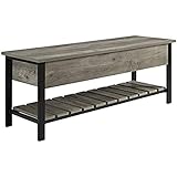 Walker Edison Julian Rustic Farmhouse Lift Top