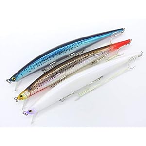 Momolures – Tide Shore Minnow 175 26 G Système De Transfert De Poids Flottant Et Silencieux Pour La Pêche Au Bar, Au Rambeau De Mer, Au Saumon