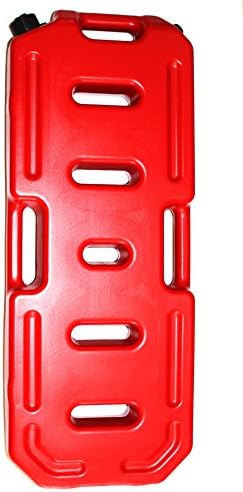 TGT4X4 Poly Plastic Jerry Can 5 Gallon Water Can 20 L Portable(5Gallon-Poly-Red)