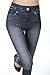 Hellomamma Women Elastic Waist Skinny Jean Jeggings Denim Look Leggings 3Pcs Pack S/M