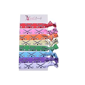 Infinity Collection Field Hockey Hair Accessories, Field Hockey Hair Ties, No Crease Field Hockey Hair Elastics Set, for…