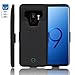 Galaxy S9 S8 A8 Plus Battery Case,Tsmile 7000mAh Portable Charger Case for S9+ S8+ A8+ Black Rechargeable Protective Ultra Slim Extended Power Case (2018 Upgraded)