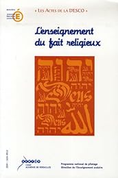 L' enseignement du fait religieux