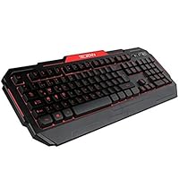 TEC.BEAN 7 Colors LED Backlit Gaming Keyboard USB Wired