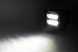 Rough Country 2" Black Series Square CREE Cube LED