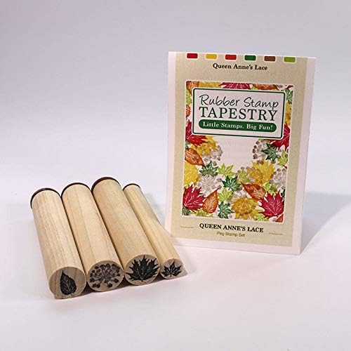 Queen Anne's Lace peg Rubber Stamps by Rubber Stamp Tapestry SLE18006