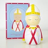 Shining Light Dolls St. Pope John Paul II (The Great) Collectible Vinyl Figure with Prayer and Story Card
