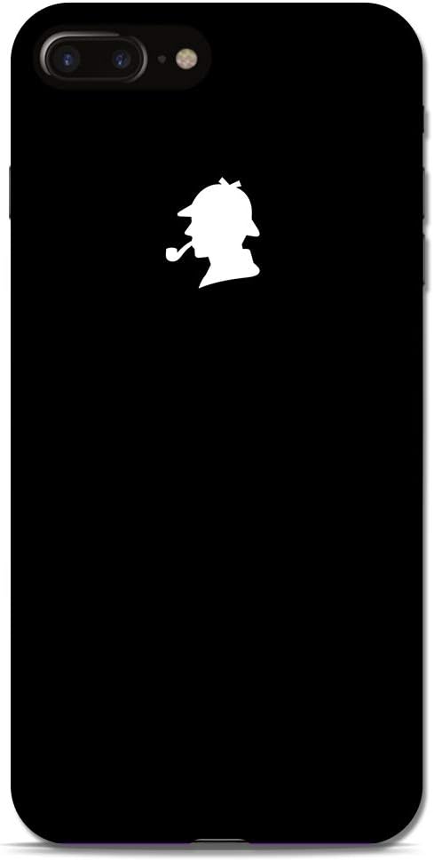 Amazon Co Jp Iphonexs ケース ハード マット カバー 薄 ワンポイント イラスト デザイン 探偵 シルエット シャーロックホームズ Mhb0701 02 家電 カメラ