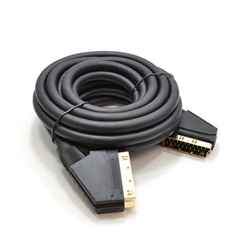 Kenable SCART Plug to Plug - 21 pins connected - Gold - 5m (~16.5 feet) - Thumbnail 2
