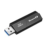 SmartQ C307 DUO SD Card Reader Portable USB 3.0 Flash Memory Card Adapter Hub for SD, Micro SD, SDXC, SDHC, MMC, Micro SDXC, Micro SDHC, UHS-I for Mac, Windows, Linux, Chrome, PC, Laptop, Switch (Duo)