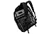 Travel Sport Transparent See Through Mesh Backpack/ School Bag (Black)