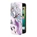 Official TED BAKER SS16 iPhone 6 / 6S Case - Luxury Folio Case / Cover in Flower Design for Women with Built-In Interior Mirror for the Apple iPhone 6 and iPhone 6S - MARIEL - Nude