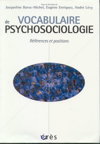 Vocabulaire de psychosociologie