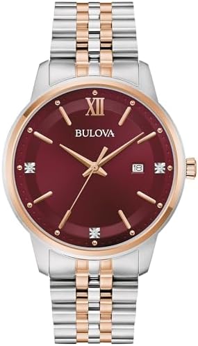 Amazon.com: Bulova Men's Classic Wilton Brown Leather Strap Watch