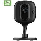 Zencam 1080p WiFi Camera, Indoor Security Wireless IP Camera, Two-Way Talk, Night Vision for Home, Office, Baby, Pet Cam with MicroSD &amp; Cloud Storage, Black (E2B)