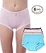 Barbra Lingerie Women's Underwear Light Control Comfortable Brief Girdle Panties 6 Pack