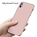 TORRAS Slim Fit iPhone Xs Max Case, Hard Plastic Ultra Thin Protective Cover Matte Finish Grip Phone Case for iPhone Xs Max 6.5 inch (2018), Rose Gold