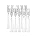 RocketBus Clear Refillable Atomizer Plastic Mini Spray Empty Bottles for Perfume Liquid (10)