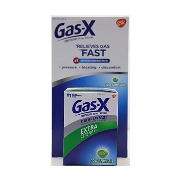 Gas X Chewable Extra Strength Tablets for Fast Gas and Bloating Relief