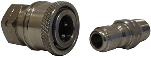 Ultimate Washer UW16-PWCA94 1/4-Inch High Pressure Quick Disconnect Adapter Set, Replaces Apache 98441022, 5000 PSI Rating