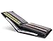 Tonly Monders RFID Blocking Men's Full Grain Leather Wallet Bifold Slim Front Pocket Wallet, Card Holder Small Thin Wallet Black