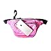Fanny Pack Waist Bag Holographic Shiny Fanny Bag for Women Rave Festival Hologram Bum Travel Waist Pack-Silver