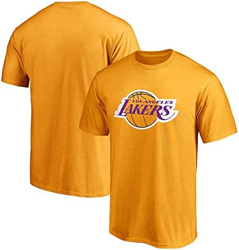 Men's Basketball Jersey Los Angeles Lakers Swingman T-Shirt Short Sleeves Apparel for Youth Sweatshirt S-XXXL Yellow