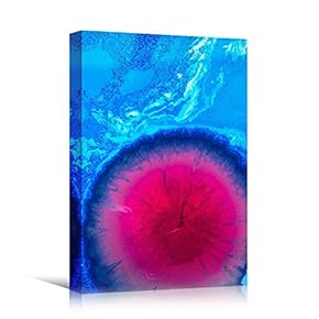 signwin Canvas Wall Art Liquid Abstract Colorful Decorative...