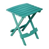 Adams Manufacturing 8500-94-3902 Quik Fold Side Table, Teal