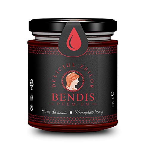 BENDIS PREMIUM HONIGTAUHONIG - Direkt aus dem Bienenstock - Großartiger Geschmack, Reiner und Natureller Honig, Glas…