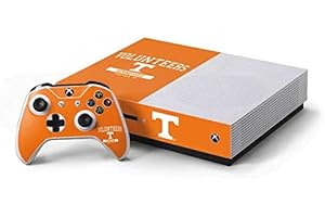 Skinit Decal Gaming Skin Compatible with Xbox One S Console and Controller Bundle - Officially Licensed College Tennessee Volunteers Design