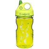 Nalgene Grip-n-Gulp Everyday Kids 12oz Water Bottle - 2 Pack (Spring Green Cars)