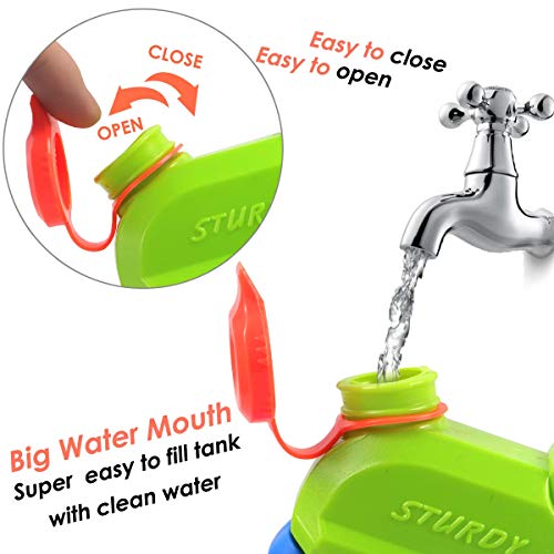 DEKIRU 2 Pack Super Water Guns High Capacity Water Soaker Blaster Squirt Gun, Shoots Up to 35 Feet Game Party Favor Toy for Kids and Adults Swimming Pools Outdoor Beach Water Fighting Toys